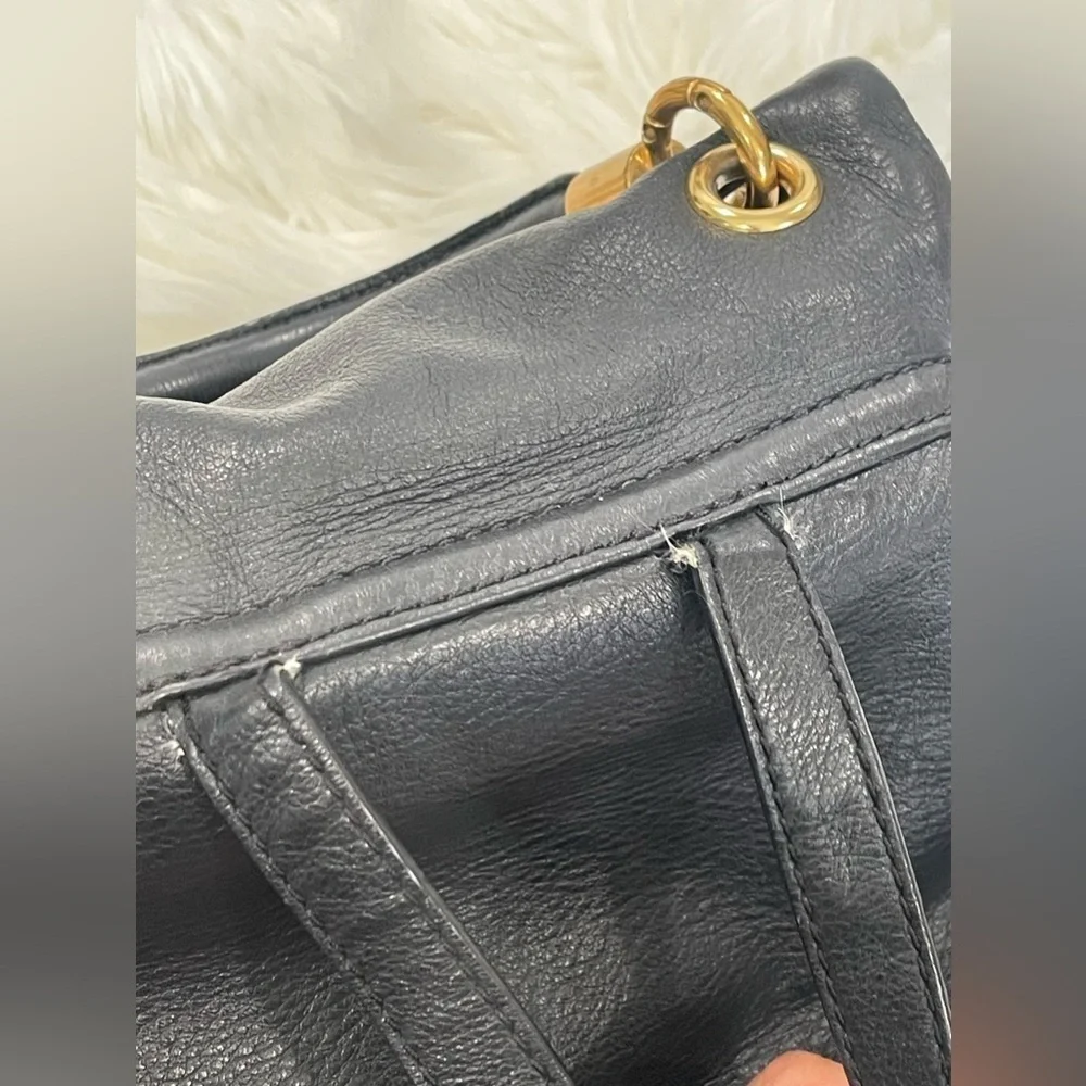 Marc By Marc Jacobs leather backpag and wallet balck